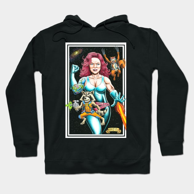 Halestorm - femme fantastique - color Hoodie by Stolencheese